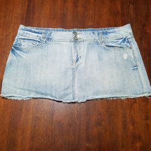 Vanity Jean skirt
